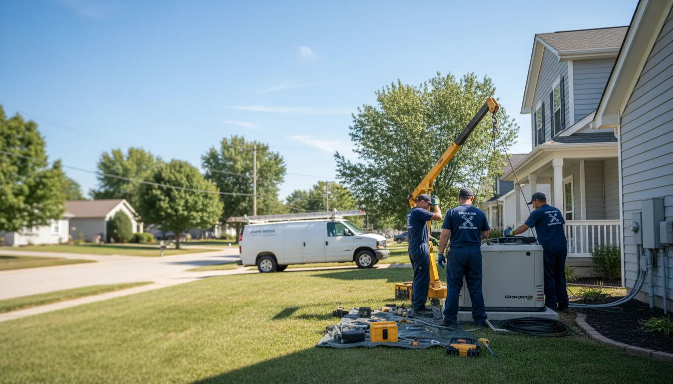 Generator Installation in Hineston, LA near me